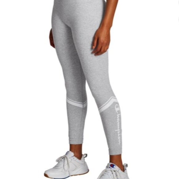 Champion Womens Sweatshirt Chevron Tights, XL GREY - Picture 1 of 3
